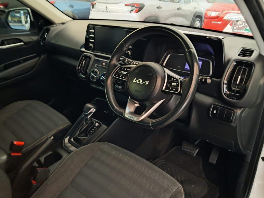 Stylish and spacious interior.